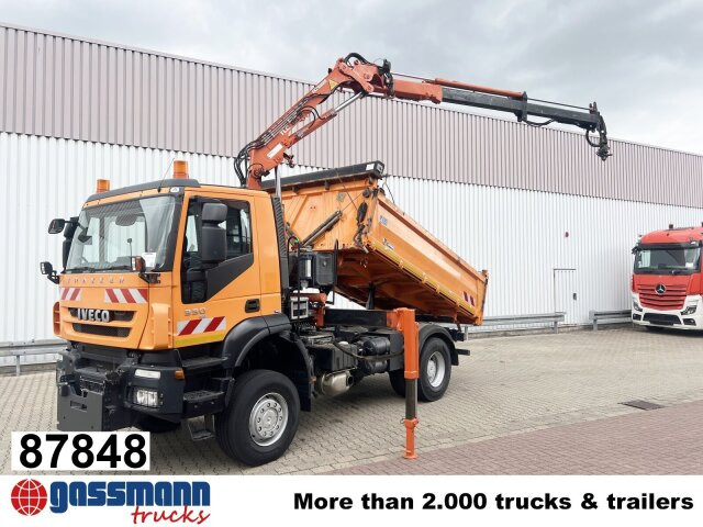 Iveco Trakker AD190T33W 4x4, Winterdienstausstattung, - Camión volquete, Camión grúa: foto 1 Iveco Trakker AD190T33W 4x4, Winterdienstausstattung, - Camión volquete, Camión grúa: foto 1