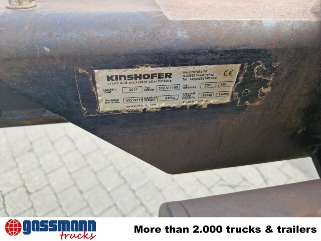 Kinshofer 332V -1100 Drehservo, Bj.2011 - Pinza: foto 3 Kinshofer 332V -1100 Drehservo, Bj.2011 - Pinza: foto 3