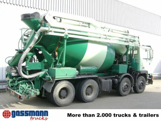 MAN 33.292 8x4 Mischer Stetter 7m³ mit Pumpe - Camión hormigonera con bomba: foto 5 MAN 33.292 8x4 Mischer Stetter 7m³ mit Pumpe - Camión hormigonera con bomba: foto 5