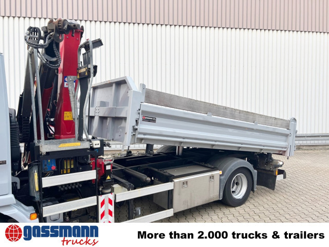 MAN TGL 12.180 4X2 BL mit Kran HMF 900-K1 - Camión volquete, Camión grúa: foto 2 MAN TGL 12.180 4X2 BL mit Kran HMF 900-K1 - Camión volquete, Camión grúa: foto 2