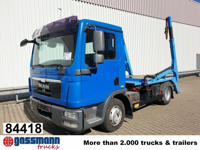 MAN TGL 8.180 4X2 BL, EEV, 2x VORHANDEN! - Camión portacontenedor de cadenas: foto 1 MAN TGL 8.180 4X2 BL, EEV, 2x VORHANDEN! - Camión portacontenedor de cadenas: foto 1