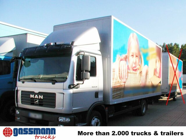 MAN TGL 8.210 4X2 BL mit LBW MBB, MOTORSCHADEN! - Camión caja cerrada: foto 2 MAN TGL 8.210 4X2 BL mit LBW MBB, MOTORSCHADEN! - Camión caja cerrada: foto 2