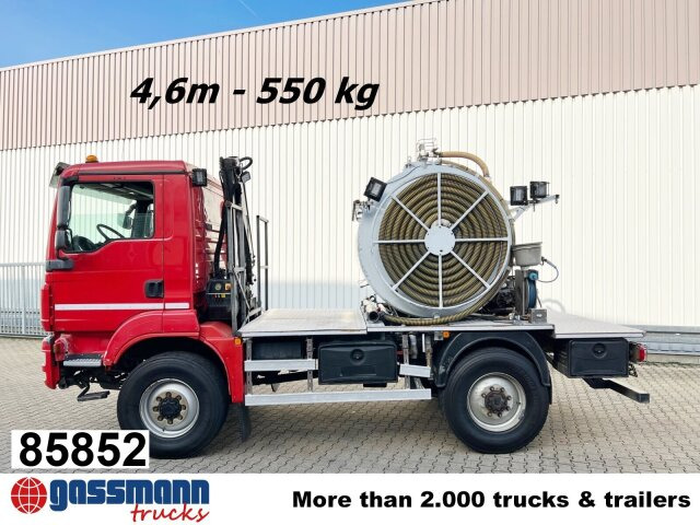 MAN TGM 13.250/340 4X4 BL, Kran Hiab 026 T-3, - Camión grúa: foto 1 MAN TGM 13.250/340 4X4 BL, Kran Hiab 026 T-3, - Camión grúa: foto 1