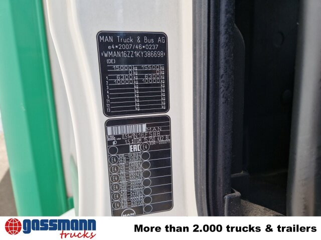 MAN TGM 15.250/340 4X2 BL, Tiefkühlkoffer, - Camión frigorífico: foto 4 MAN TGM 15.250/340 4X2 BL, Tiefkühlkoffer, - Camión frigorífico: foto 4