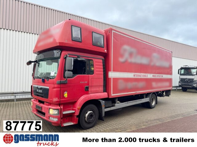 MAN TGM 15.290 4x2 LL, Topsleeper, LBW MBB, - Camión caja cerrada: foto 1 MAN TGM 15.290 4x2 LL, Topsleeper, LBW MBB, - Camión caja cerrada: foto 1