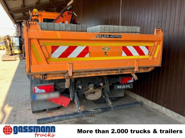 MAN TGS 18.320 4x4 BL, Winterdienstausstattung, Kran - Camión volquete, Camión grúa: foto 2 MAN TGS 18.320 4x4 BL, Winterdienstausstattung, Kran - Camión volquete, Camión grúa: foto 2