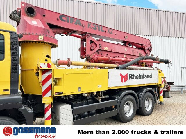 MAN TGS 33.440 6X4 BB, Betonpumpe CIFA K31L XZ, 31m - Camión bomba de hormigón: foto 2 MAN TGS 33.440 6X4 BB, Betonpumpe CIFA K31L XZ, 31m - Camión bomba de hormigón: foto 2