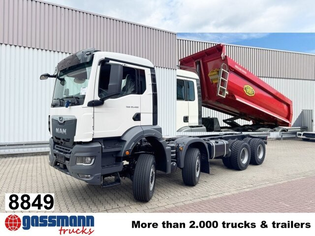 MAN TGS 35.480 8x8 BB CH, Meiller Stahlmulde 18m³ - Dúmper: foto 1 MAN TGS 35.480 8x8 BB CH, Meiller Stahlmulde 18m³ - Dúmper: foto 1