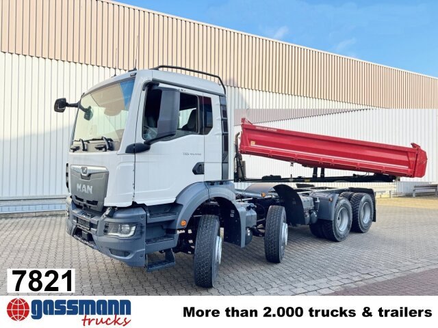 MAN TGS 41.440 8x4 BB, 5x VORHANDEN - Camión volquete: foto 1 MAN TGS 41.440 8x4 BB, 5x VORHANDEN - Camión volquete: foto 1