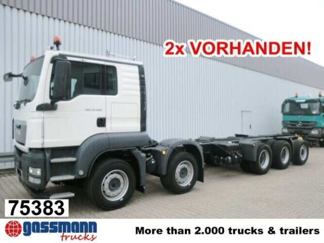 MAN TGS 50.480 BB 10x4, 2x VORHANDEN! - Camión chasis: foto 1 MAN TGS 50.480 BB 10x4, 2x VORHANDEN! - Camión chasis: foto 1