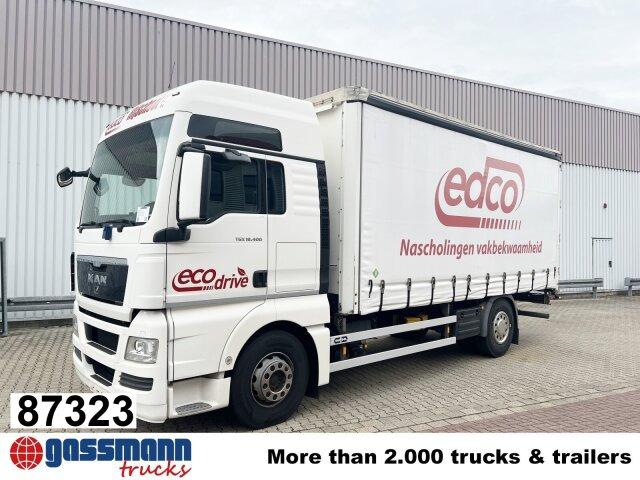 MAN TGX 18.400 4X2 BL, Fahrschule, 2x AHK, 6 Sitzer - Camión caja abierta: foto 1 MAN TGX 18.400 4X2 BL, Fahrschule, 2x AHK, 6 Sitzer - Camión caja abierta: foto 1