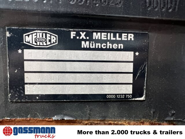 Meiller MEILLER 3-Seiten Kippaufbau, Bordmatik - Carrocería basculante: foto 5 Meiller MEILLER 3-Seiten Kippaufbau, Bordmatik - Carrocería basculante: foto 5