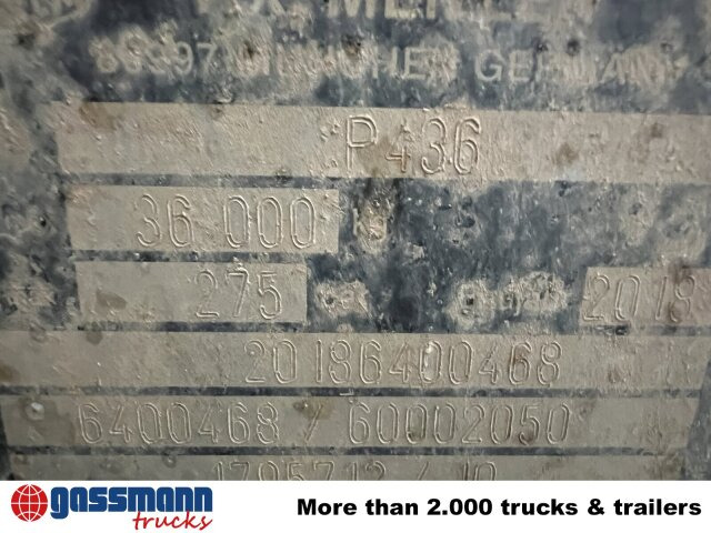 Meiller P436 Halfpipe Stahlmulde ca. 16,5/18 m³ - Camión volquete: foto 2 Meiller P436 Halfpipe Stahlmulde ca. 16,5/18 m³ - Camión volquete: foto 2