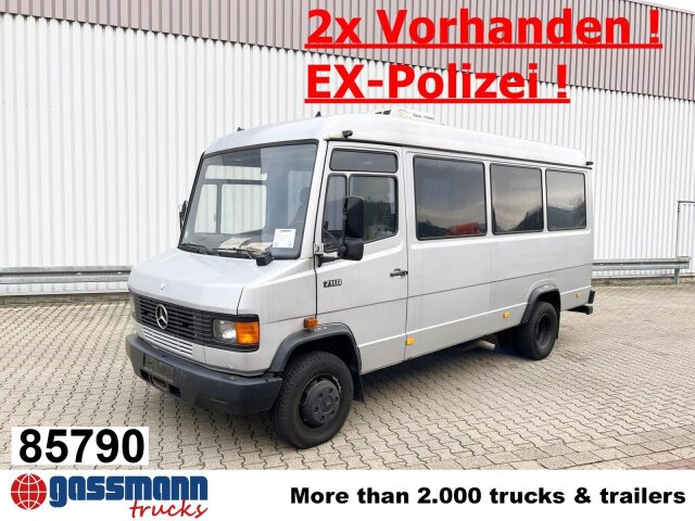 Mercedes-Benz 711 D-KA 4x2, Standklima, 11-Sitze, 2 x on stock - Minibús, Furgoneta de pasajeros: foto 1 Mercedes-Benz 711 D-KA 4x2, Standklima, 11-Sitze, 2 x on stock - Minibús, Furgoneta de pasajeros: foto 1