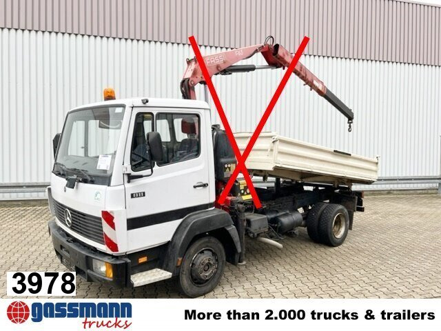 Mercedes-Benz 811 K 4x2 - Camión volquete: foto 1 Mercedes-Benz 811 K 4x2 - Camión volquete: foto 1
