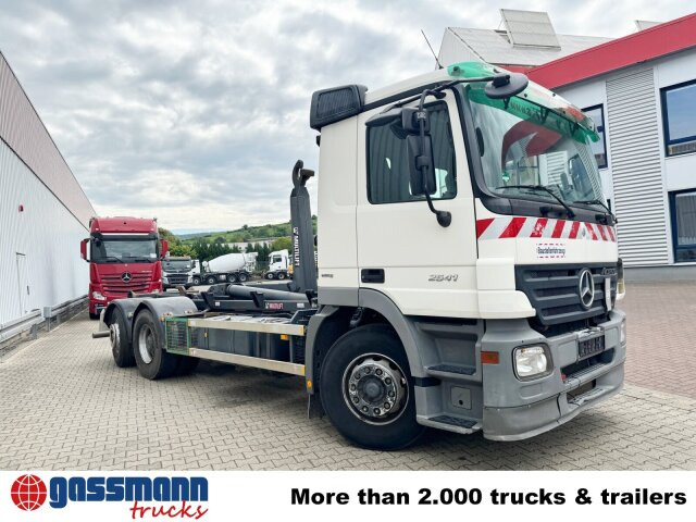 Camión multibasculante Mercedes-Benz Actros 2541 L 6x2, Retader, Lenkachse: foto 9