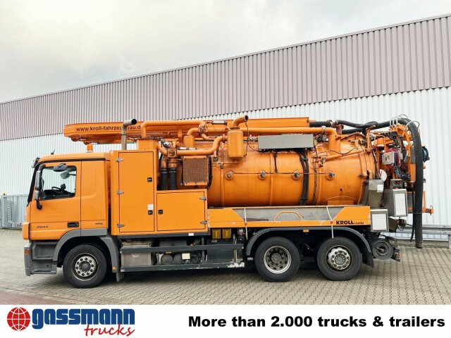 Mercedes-Benz Actros 2544 L 6x2, Lenkachse, Kroll - Barredora vial: foto 3 Mercedes-Benz Actros 2544 L 6x2, Lenkachse, Kroll - Barredora vial: foto 3