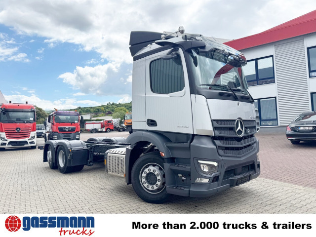 Camión chasis Mercedes-Benz Actros 2546 L 6x2, Retarder, Lenk-/Lift, LED,: foto 9 Camión chasis Mercedes-Benz Actros 2546 L 6x2, Retarder, Lenk-/Lift, LED,: foto 9