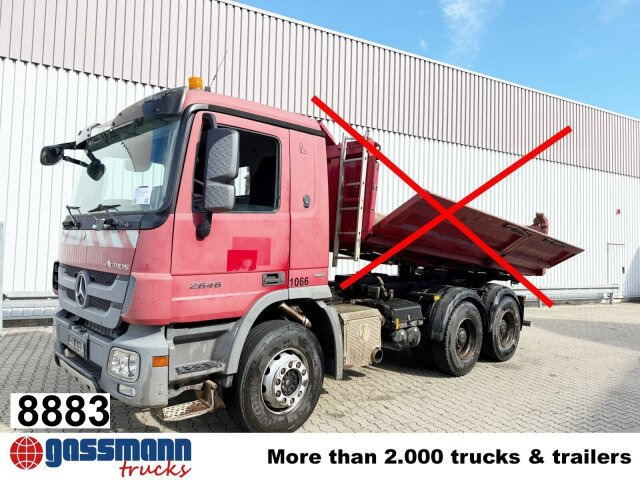 Mercedes-Benz Actros 2646 K 6x4, Retarder - Camión chasis: foto 1 Mercedes-Benz Actros 2646 K 6x4, Retarder - Camión chasis: foto 1