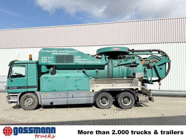Mercedes-Benz Actros 3348 6x4, V8, Kroll Saug-/Spülwagen ca. - Barredora vial: foto 5 Mercedes-Benz Actros 3348 6x4, V8, Kroll Saug-/Spülwagen ca. - Barredora vial: foto 5