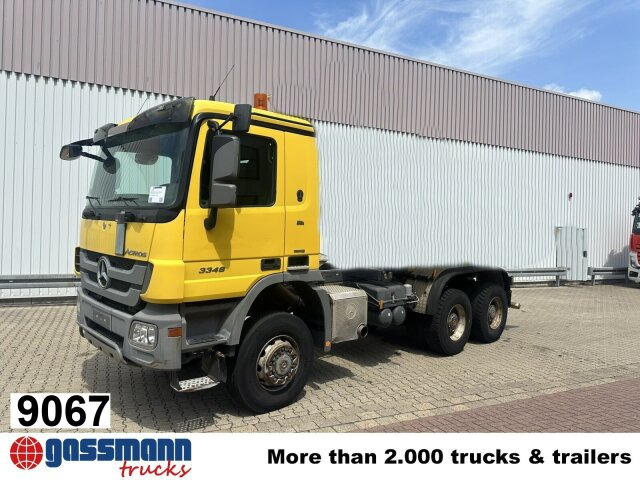 Mercedes-Benz Actros 3348 AK 6x6 - Camión chasis: foto 1 Mercedes-Benz Actros 3348 AK 6x6 - Camión chasis: foto 1
