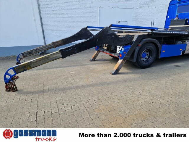 Mercedes-Benz Antos 1840 L, Gergen Teleskopabsetzkipper Adonis - Camión portacontenedor de cadenas: foto 3 Mercedes-Benz Antos 1840 L, Gergen Teleskopabsetzkipper Adonis - Camión portacontenedor de cadenas: foto 3
