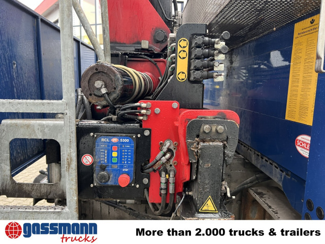 Mercedes-Benz Antos 2540 L 6x2, Lenkachse, HMF 2110-L3 - Camión caja abierta, Camión grúa: foto 3 Mercedes-Benz Antos 2540 L 6x2, Lenkachse, HMF 2110-L3 - Camión caja abierta, Camión grúa: foto 3