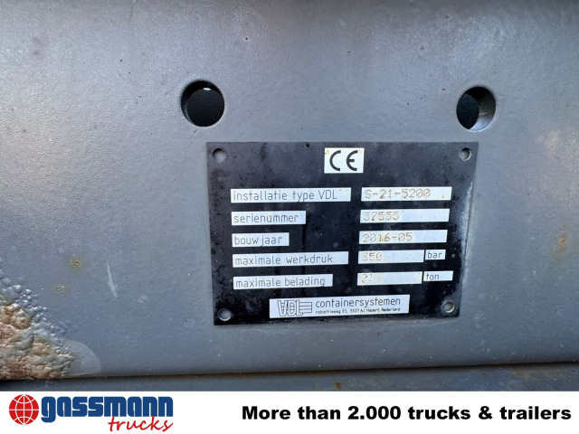 Mercedes-Benz Arocs 2540 L / 6x2, VDL Abrollanlage S 21-5200 - Camión multibasculante: foto 5 Mercedes-Benz Arocs 2540 L / 6x2, VDL Abrollanlage S 21-5200 - Camión multibasculante: foto 5