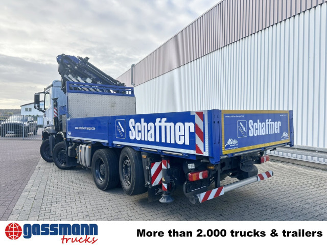 Camión caja abierta, Camión grúa Mercedes-Benz Arocs 3245 L 8x2/6, Kran Fassi F 545 RA 2.26 XE,: foto 11