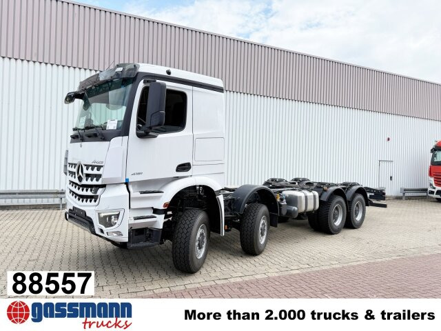 Mercedes-Benz Arocs 4151 AK 8x8/4, Retarder, Navi, - Camión chasis: foto 1 Mercedes-Benz Arocs 4151 AK 8x8/4, Retarder, Navi, - Camión chasis: foto 1