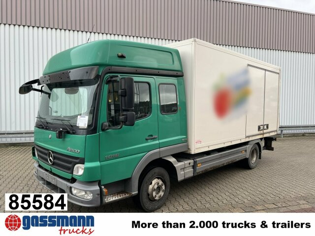 Mercedes-Benz Atego 1018 L 4x2 mit MBB LBW - Camión caja cerrada: foto 1 Mercedes-Benz Atego 1018 L 4x2 mit MBB LBW - Camión caja cerrada: foto 1