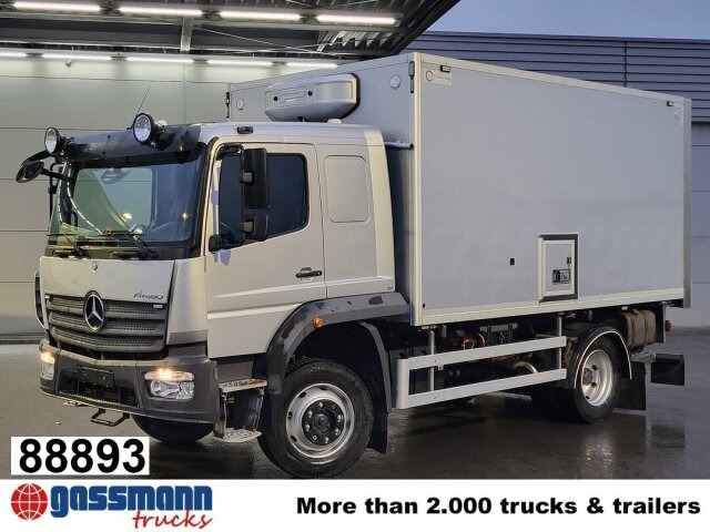 Mercedes-Benz Atego 1330 4x4, Iso-Koffer mit Heizung und LBW - Camión caja cerrada: foto 1 Mercedes-Benz Atego 1330 4x4, Iso-Koffer mit Heizung und LBW - Camión caja cerrada: foto 1