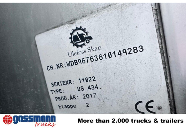 Mercedes-Benz Atego 1330 4x4, Iso-Koffer mit Heizung und LBW - Camión caja cerrada: foto 3 Mercedes-Benz Atego 1330 4x4, Iso-Koffer mit Heizung und LBW - Camión caja cerrada: foto 3