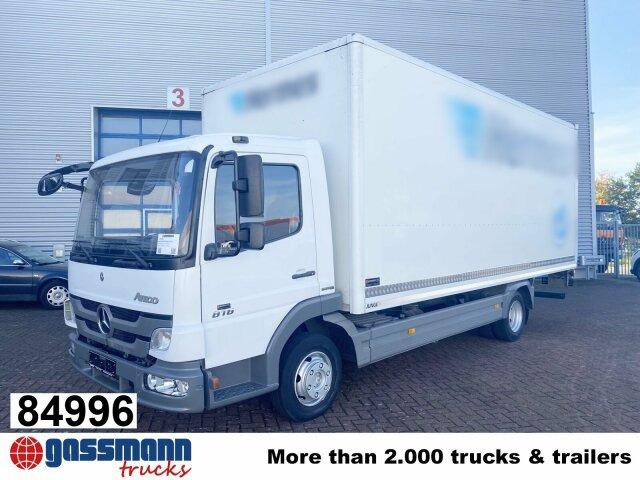 Mercedes-Benz Atego 816 4x2 mit Sörensen LBW - Camión caja cerrada: foto 1 Mercedes-Benz Atego 816 4x2 mit Sörensen LBW - Camión caja cerrada: foto 1