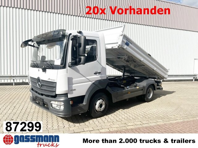 Mercedes-Benz Atego 818 K 4x2, 2x AHK, Meiller-Kipper, - Camión volquete: foto 1 Mercedes-Benz Atego 818 K 4x2, 2x AHK, Meiller-Kipper, - Camión volquete: foto 1