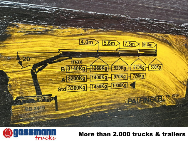 Mercedes-Benz Atego 818 K 4x2 mit Kran Palfinger PK 6500, 2x - Camión volquete, Camión grúa: foto 2 Mercedes-Benz Atego 818 K 4x2 mit Kran Palfinger PK 6500, 2x - Camión volquete, Camión grúa: foto 2