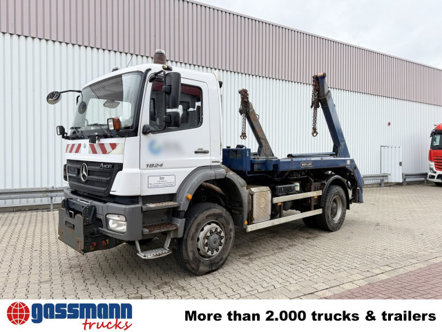 Camión portacontenedor de cadenas Mercedes-Benz Axor 1824 AK 4x4, Tele-Absetzer,: foto 8 Camión portacontenedor de cadenas Mercedes-Benz Axor 1824 AK 4x4, Tele-Absetzer,: foto 8