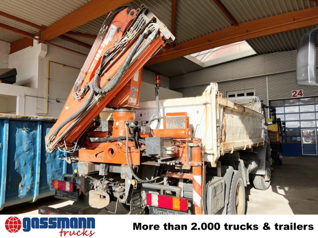 Mercedes-Benz Axor 1833 AK 4x4 mit Heckkran Atlas 105.2-A2L - Camión volquete, Camión grúa: foto 5 Mercedes-Benz Axor 1833 AK 4x4 mit Heckkran Atlas 105.2-A2L - Camión volquete, Camión grúa: foto 5