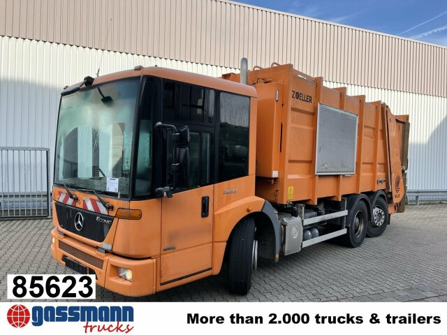 Mercedes-Benz Econic 2633 L 6x2/4 NLA, Lenkachse, Zöller - Camión de basura: foto 1 Mercedes-Benz Econic 2633 L 6x2/4 NLA, Lenkachse, Zöller - Camión de basura: foto 1