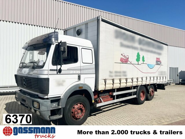 Mercedes-Benz SK 2435 L 6x2, V8 - Camión caja abierta: foto 1 Mercedes-Benz SK 2435 L 6x2, V8 - Camión caja abierta: foto 1