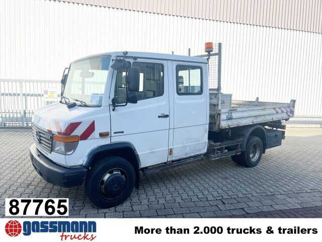 Mercedes-Benz Vario 816 D 4x2 Doka, 2x AHK, Meiller Kipper - Camión volquete: foto 1 Mercedes-Benz Vario 816 D 4x2 Doka, 2x AHK, Meiller Kipper - Camión volquete: foto 1