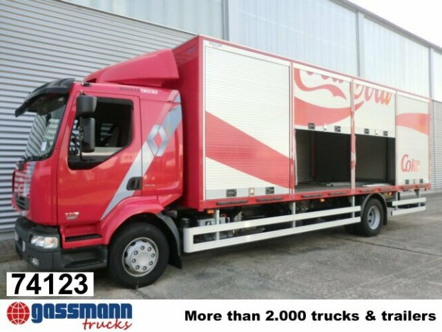Renault Midlum 220 DXi 4x2Getränkekoffer TÜV:2019 - Camión transporte de bebidas: foto 1 Renault Midlum 220 DXi 4x2Getränkekoffer TÜV:2019 - Camión transporte de bebidas: foto 1