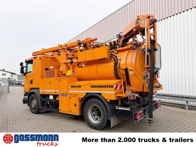 Scania G 320 4x2, Müller Vacumaster ca. 5,5m³, Funk - Barredora vial: foto 3 Scania G 320 4x2, Müller Vacumaster ca. 5,5m³, Funk - Barredora vial: foto 3