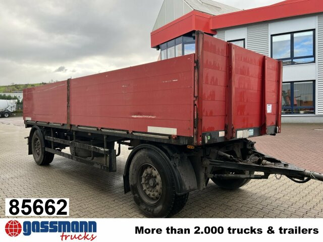 Schwarzmüller AZ 18 - Remolque plataforma/ Caja abierta: foto 1 Schwarzmüller AZ 18 - Remolque plataforma/ Caja abierta: foto 1