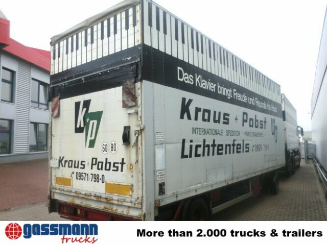 Sommer Sommer AC 160 TL, Möbelkofferanhänger, LBW, - Remolque caja cerrada: foto 2 Sommer Sommer AC 160 TL, Möbelkofferanhänger, LBW, - Remolque caja cerrada: foto 2