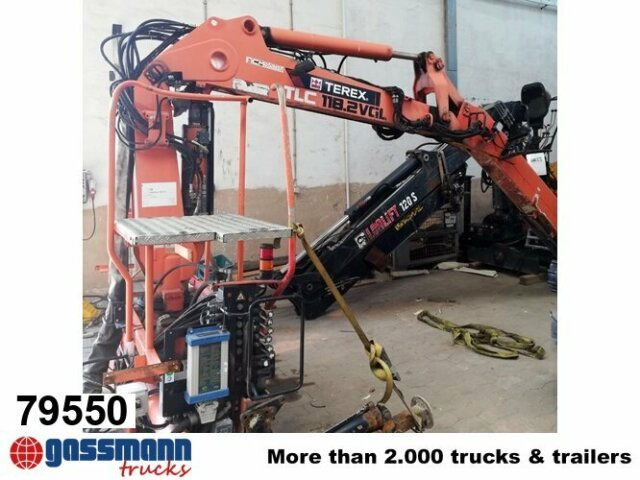 Terex 118.2 VGL Kran, Greifersteuerung - Grúa para camión para Camión: foto 1 Terex 118.2 VGL Kran, Greifersteuerung - Grúa para camión para Camión: foto 1