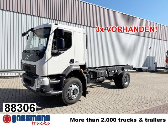 Volvo FL 280 4x4, Nebenantrieb - Camión chasis: foto 1 Volvo FL 280 4x4, Nebenantrieb - Camión chasis: foto 1