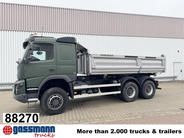 Volvo FMX 460 6x6, Meiller Bordmatik, Funk - Camión volquete: foto 1 Volvo FMX 460 6x6, Meiller Bordmatik, Funk - Camión volquete: foto 1