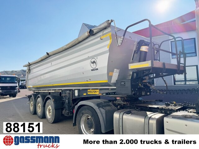 Wielton NW-3, Liftachse, Stahlmulde ca. 26m³ - Semirremolque volquete: foto 1 Wielton NW-3, Liftachse, Stahlmulde ca. 26m³ - Semirremolque volquete: foto 1