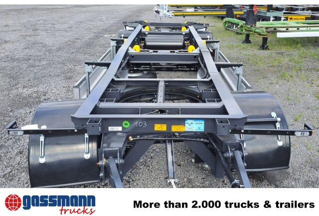Wielton PS2H M3 Schlitten-Abrollanhänger - Remolque multilift/ Portacontenedores de cadenas: foto 4 Wielton PS2H M3 Schlitten-Abrollanhänger - Remolque multilift/ Portacontenedores de cadenas: foto 4